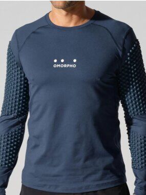 Omorpho G-Top  Weighted Long Sleeve Gravity Sportswear- Size S in Ocean